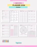 Planner Datado 2026 - A5 Vertical - Imagem 3
