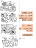 Na fazenda do vovô - Livro de Colorir - Imagem 2