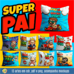 COMBO Pai Cartoon para Sublimação - Imagem 10