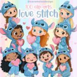 Love Stitch - Kit Digital + Capas A5