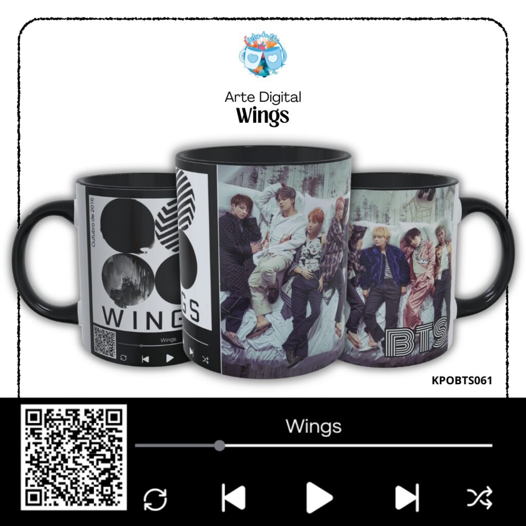 Coleção Álbuns (Coreanos) BTS - QRCode - Imagem 3