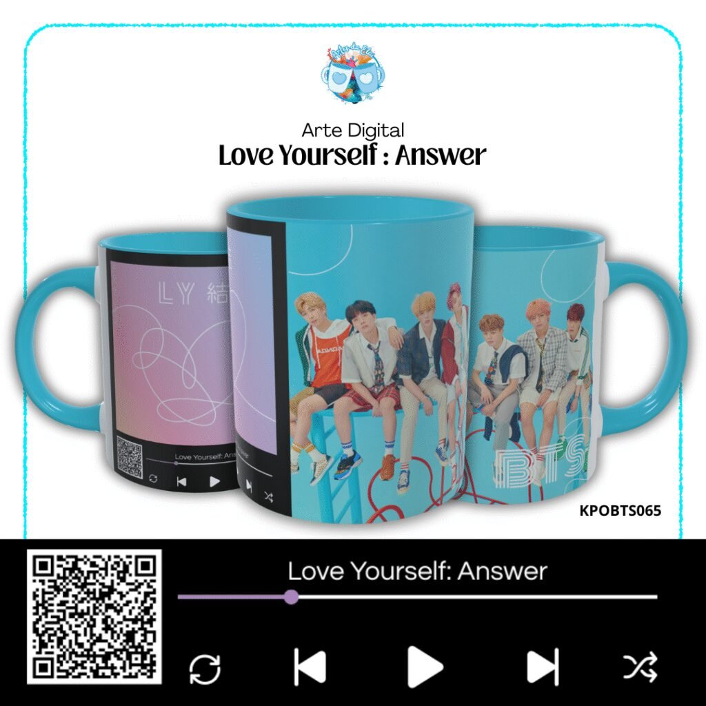 Coleção Álbuns (Coreanos) BTS - QRCode - Imagem 4