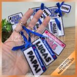 Chaveiro tag de placa – Dia dos pais