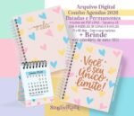 Combo Agendas 2026 Colorful