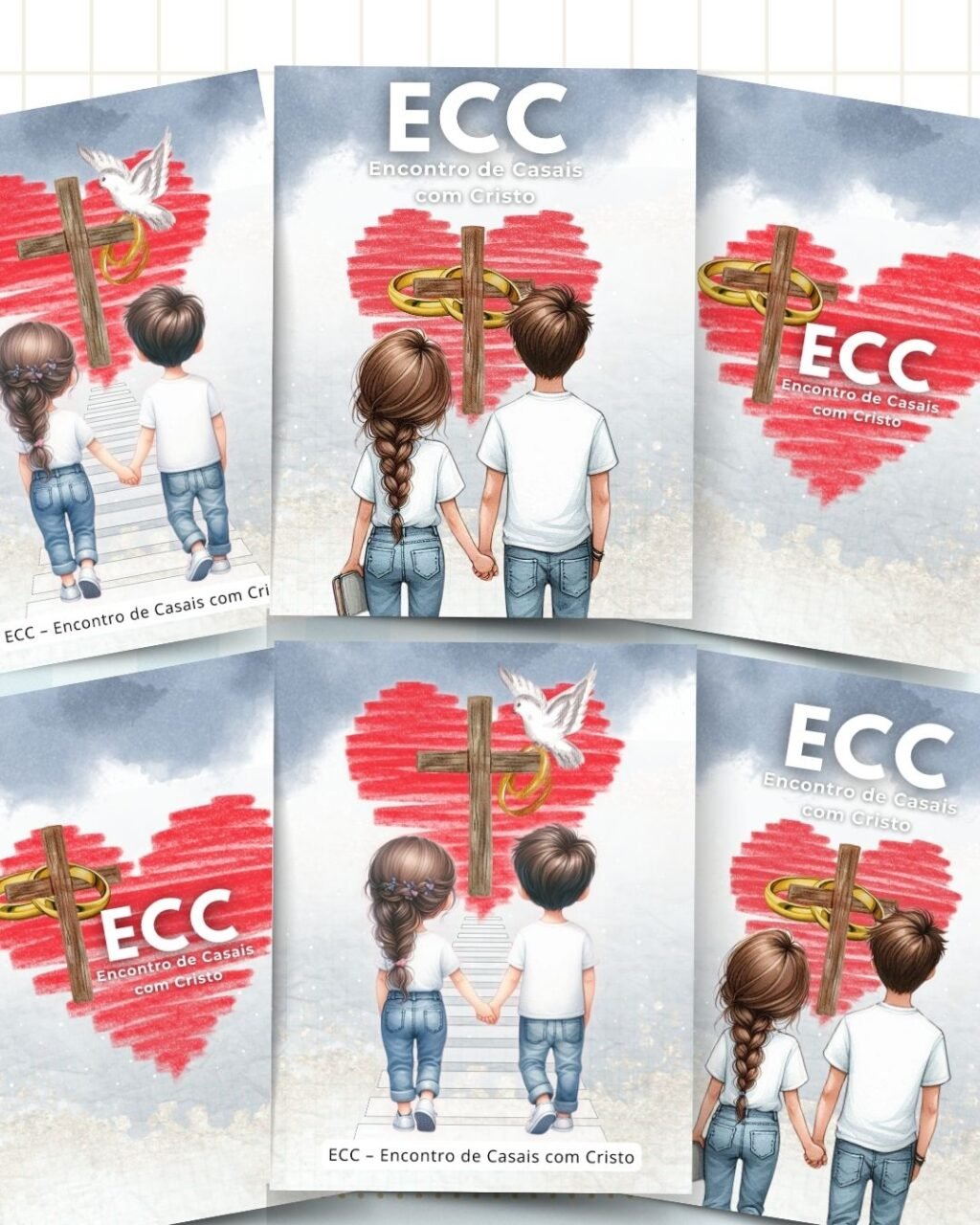 Encontro de Casais - Capa Livrinho de Orações - Imagem 1