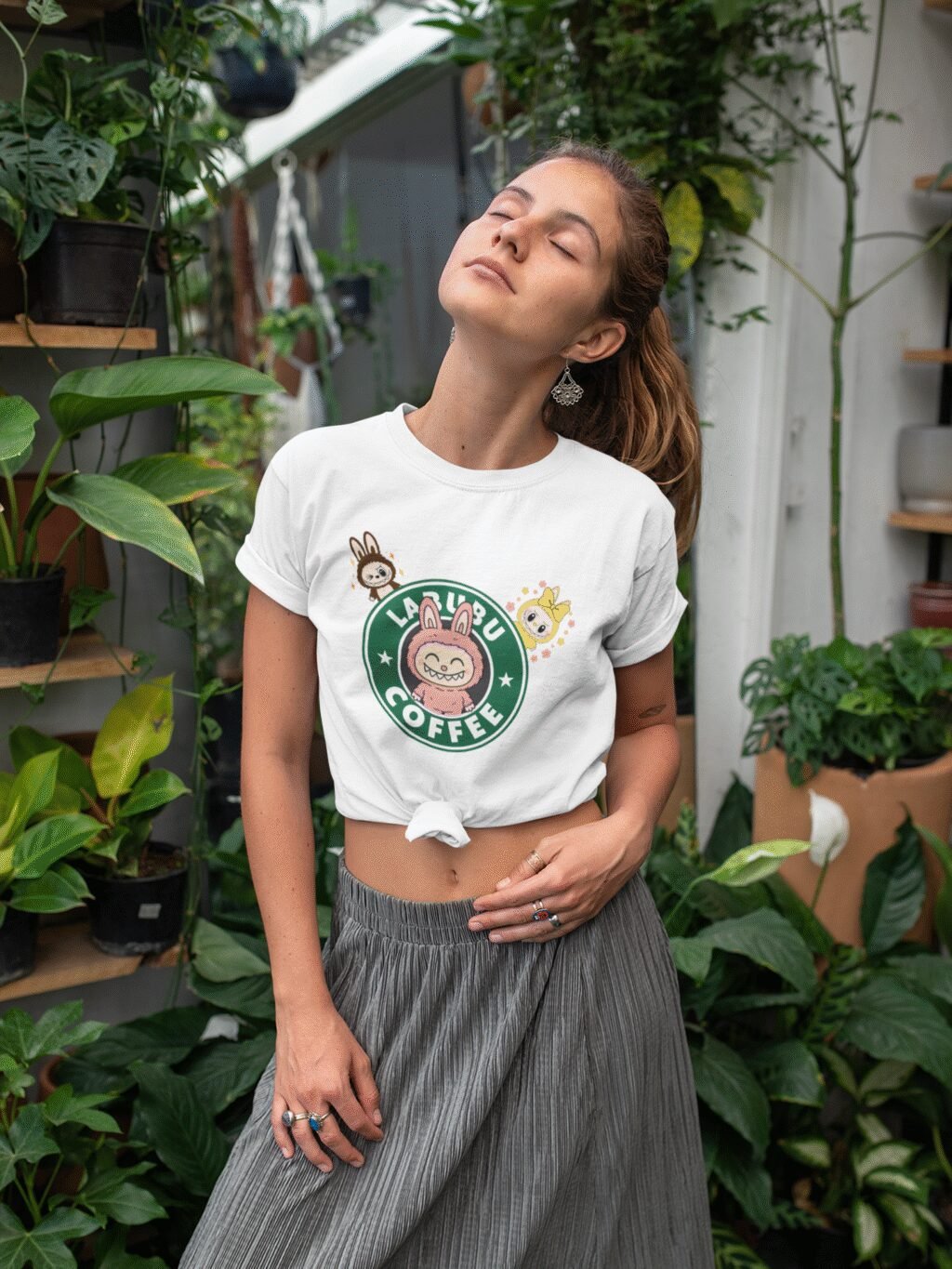 Labubu Starbuks - Artes para Camisa - Imagem 8