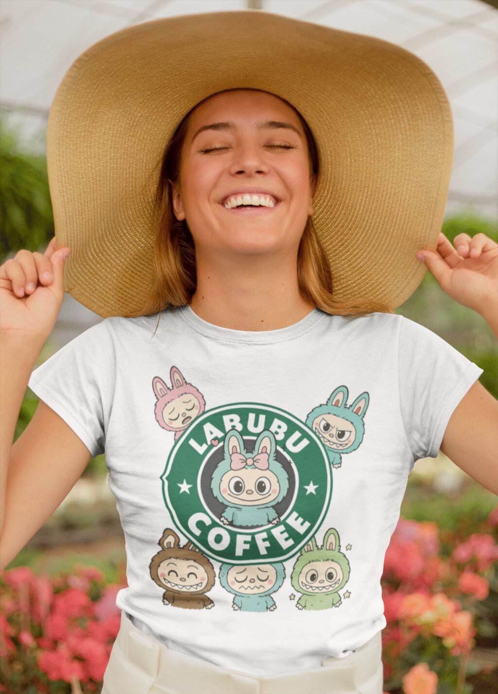 Labubu Starbuks - Artes para Camisa - Imagem 9