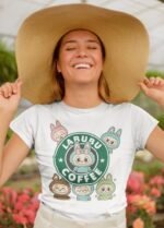 Labubu Starbuks - Artes para Camisa - Imagem 9