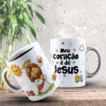 Jesus é Amor - Estampas Canecas - Imagem 5