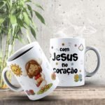 Jesus é Amor - Estampas Canecas - Imagem 4