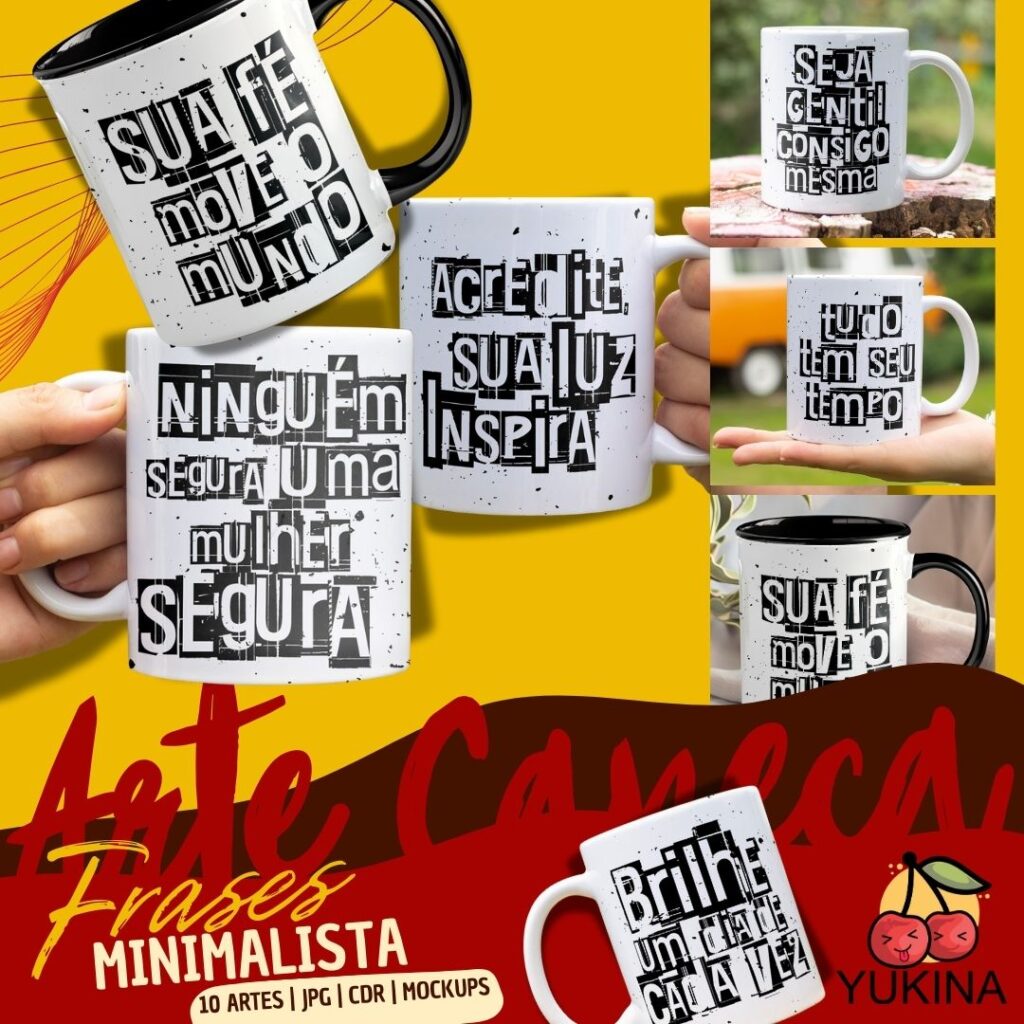 Arte Caneca Frases V51 - Imagem 1