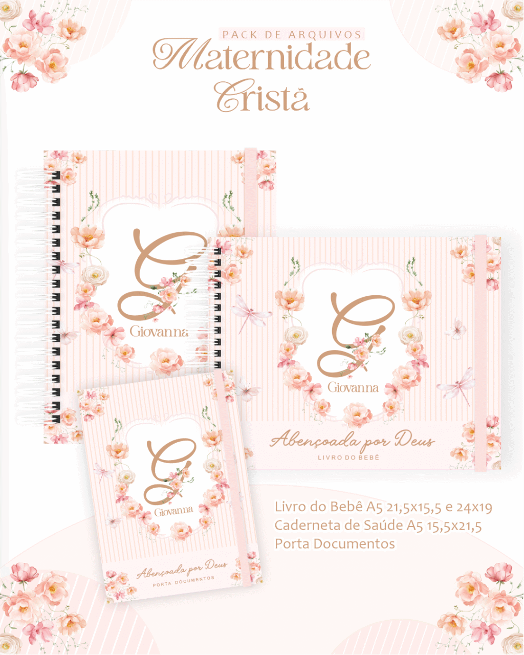 Abençoada por Deus - Maternidade - Imagem 1