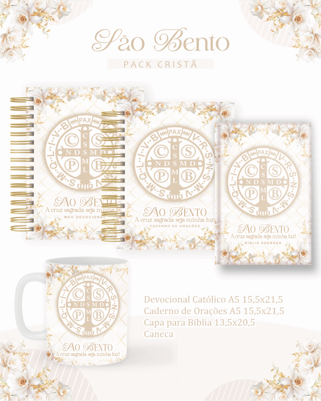 São Bento - Cristã Adulto (Pamella) - Imagem 1