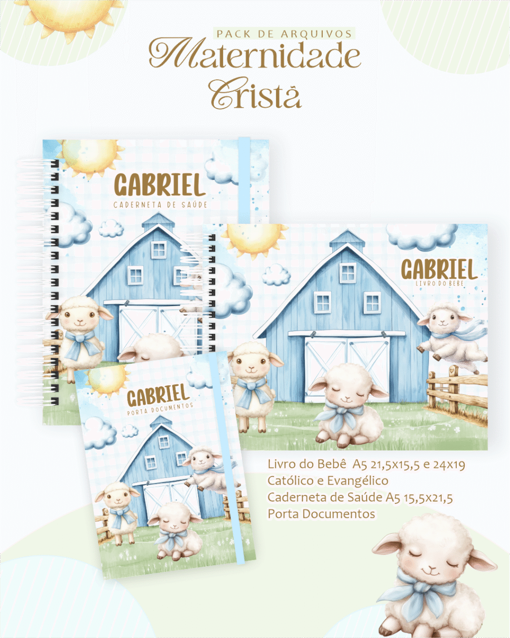 Ovelhinhas - Maternidade - Imagem 1