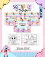 BOX Stitch Labubu - Escolar 2026 (Pamella) - Imagem 2