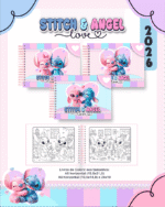 BOX Stitch e Angel - Escolar 2026 (Pamella) - Imagem 2