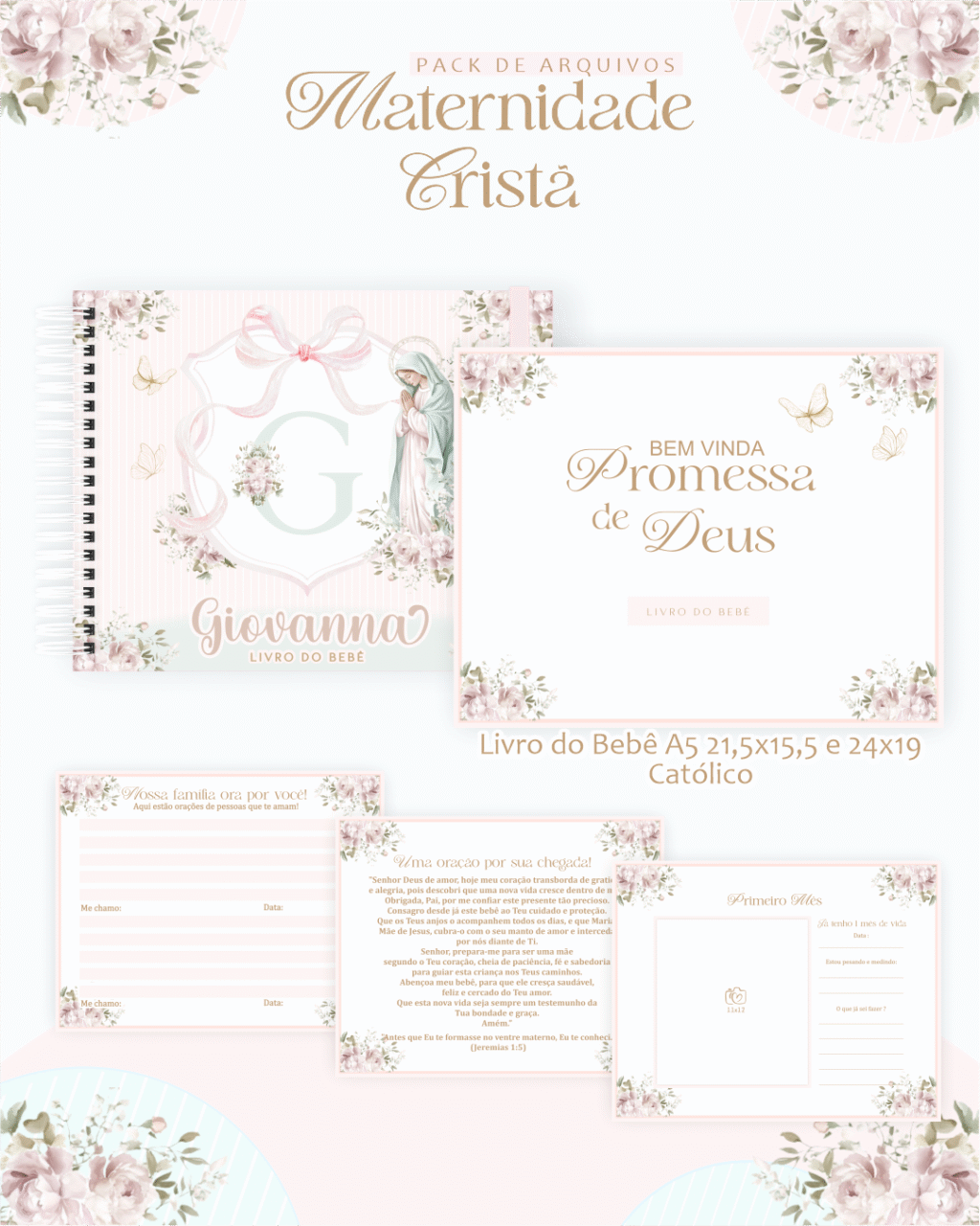 Monograma Nossa Senhora - Maternidade - Imagem 3