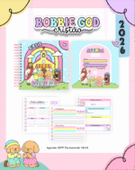 BOX Bobbie God Cristão Menina | Menino - Escolar 2026 (Pamella) - Imagem 3