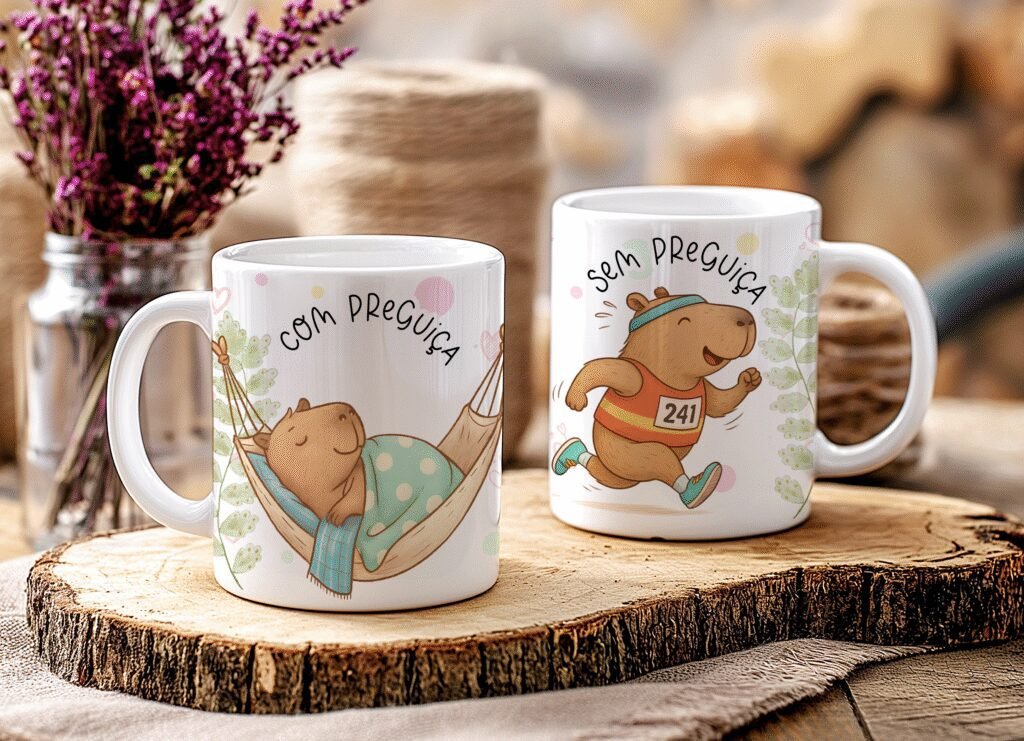 Capivara Irônica - Estampas Canecas - Imagem 6