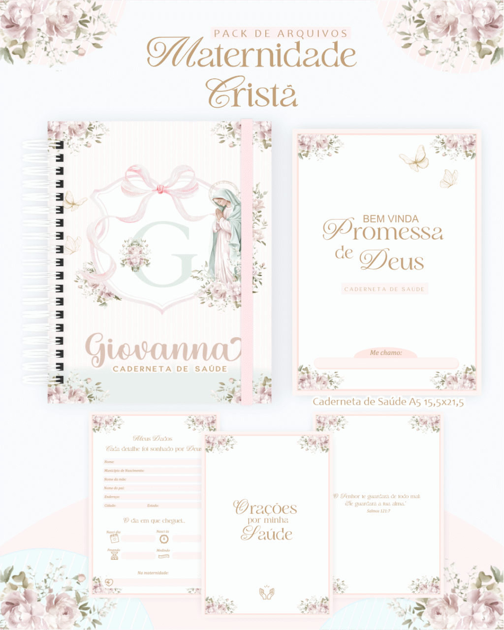 Monograma Nossa Senhora - Maternidade - Imagem 2