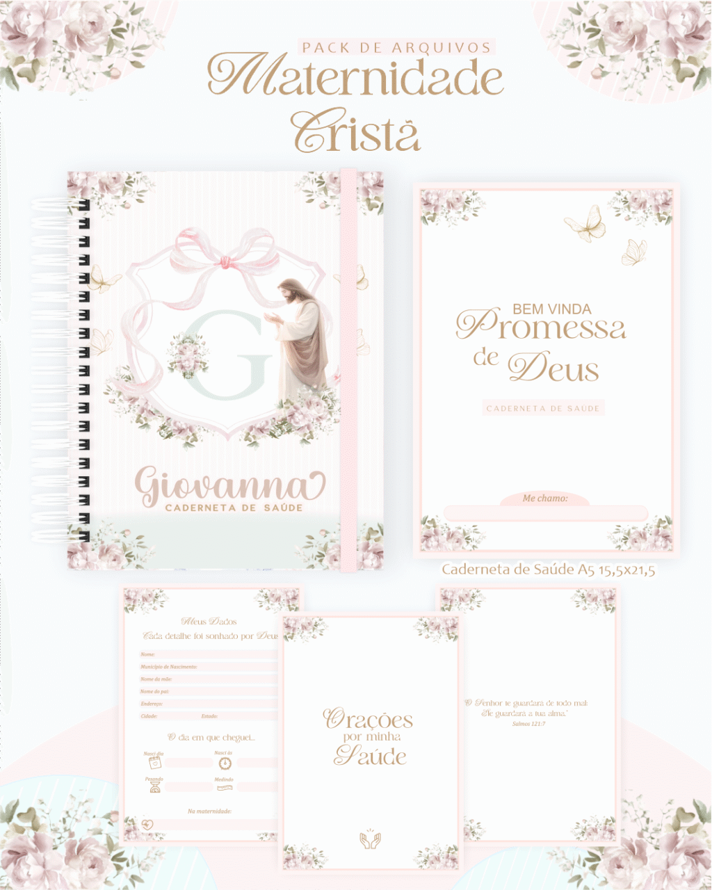 Monograma Jesus - Maternidade - Imagem 2