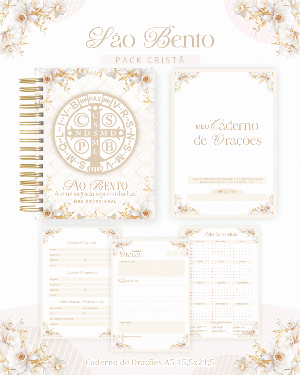 São Bento - Cristã Adulto (Pamella) - Imagem 3