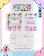 BOX Stitch Labubu - Escolar 2026 (Pamella) - Imagem 8