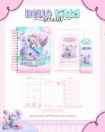 Hello Kitty Sereia - Escolar 2026 (Pamella) - Imagem 3