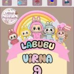 Labubu - Topo de Bolo