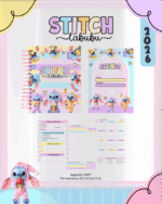 BOX Stitch Labubu - Escolar 2026 (Pamella) - Imagem 7