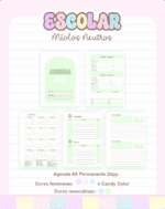 Combo Miolos Neutros - Escolar 1.0 2026 (Pamella) - Imagem 5