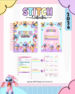 BOX Stitch Labubu - Escolar 2026 (Pamella) - Imagem 6