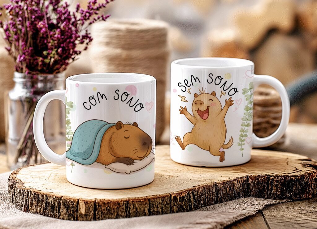 Capivara Irônica - Estampas Canecas - Imagem 3