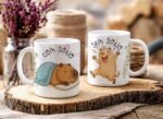 Capivara Irônica - Estampas Canecas - Imagem 3
