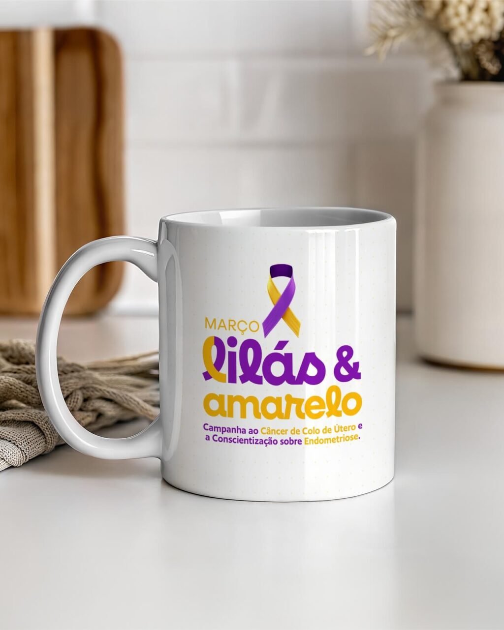 Pacote de Artes Caneca Campanhas de Saúde - Imagem 26