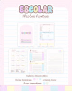 Combo Miolos Neutros - Escolar 1.0 2026 (Pamella) - Imagem 3