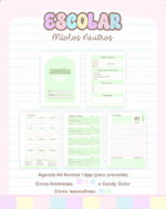 Combo Miolos Neutros - Escolar 1.0 2026 (Pamella) - Imagem 2