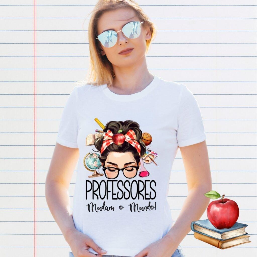 Artes para Camiseta Dia do Professor - Imagem 9