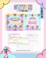 BOX Stitch Labubu - Escolar 2026 (Pamella) - Imagem 4