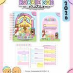 BOX Bobbie God Cristão Menina | Menino - Escolar 2026 (Pamella) - Imagem 2