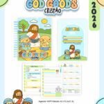 BOX Bobbie God Cristão Menina | Menino - Escolar 2026 (Pamella) - Imagem 9