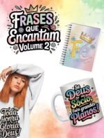 Frases que Encatam Vol2 - Artes para Caneca/Capas A5