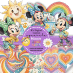 Inspirado Minnie Good Vibes - Kit Digital