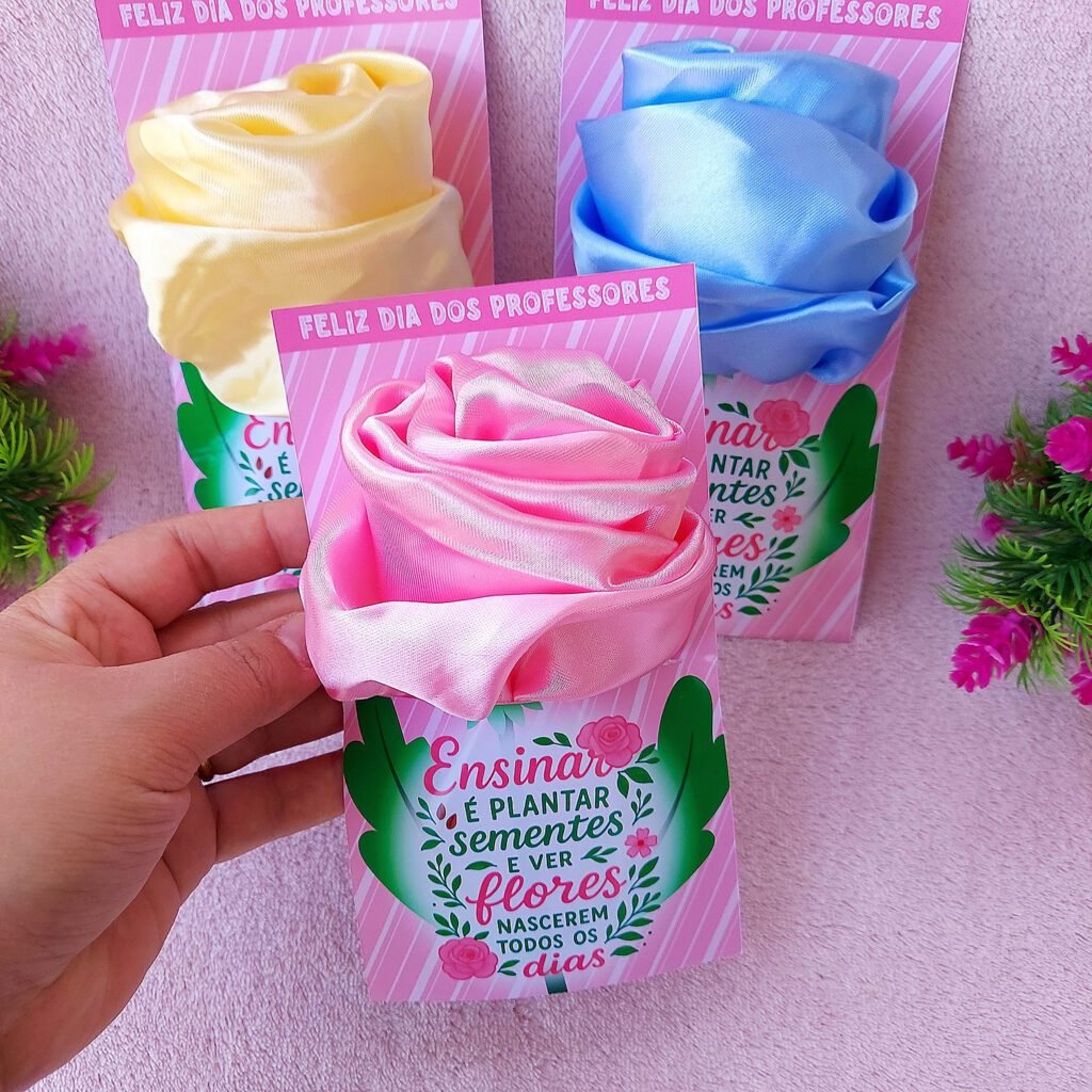 PDF Card Para Touca De Cetim - Dia dos Professores - Imagem 1