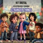 Stranger Things 3D - Kit Digital