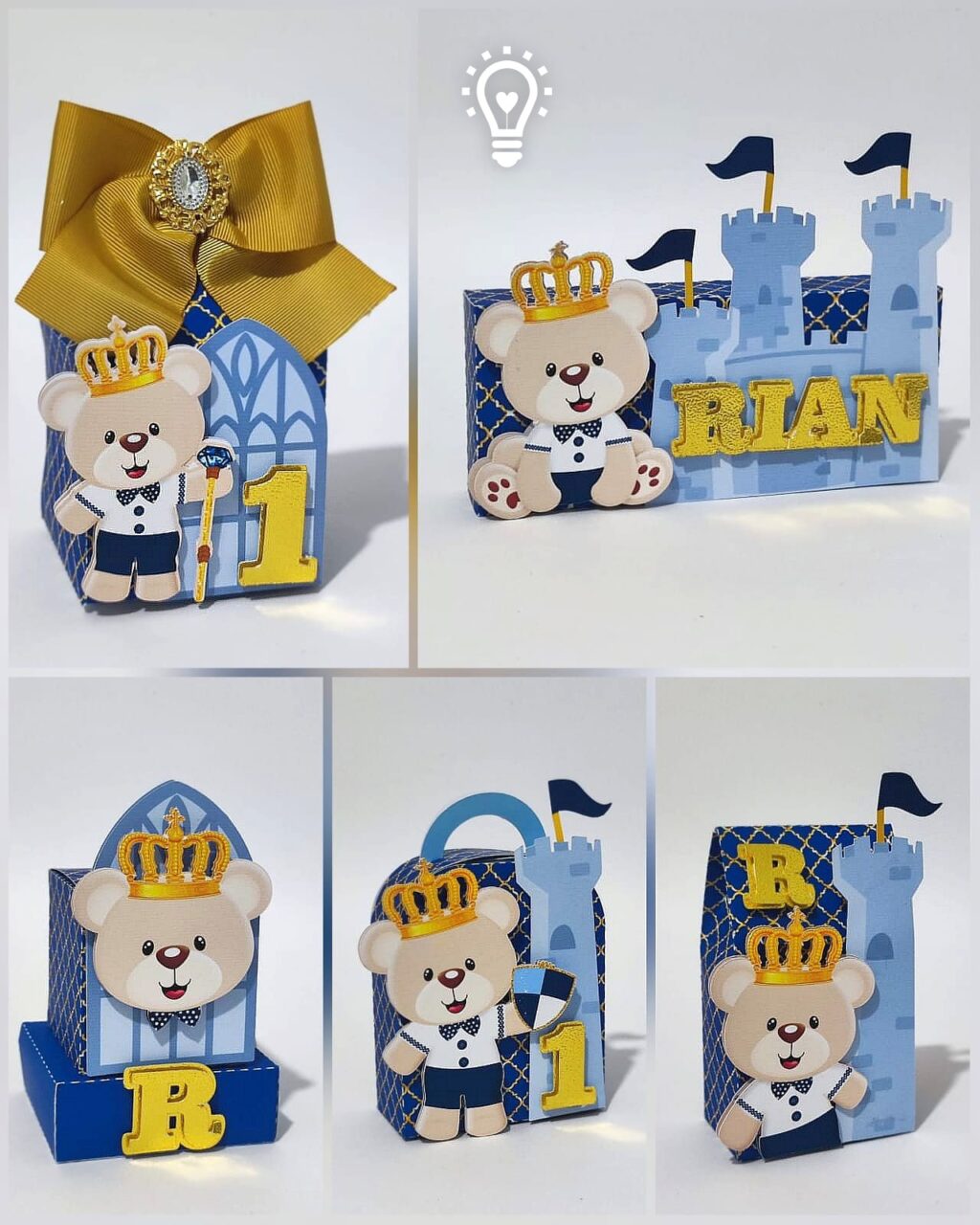 Ursinho Realeza - Kit Festa Pronta - Imagem 1