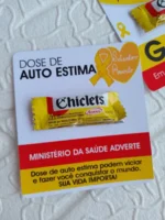Cartão Chiclete - Setembro Amarelo - Imagem 2