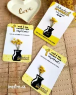 Cartão com flores - Setembro Amarelo - Imagem 3