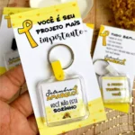 Cartão Chaveiro - Setembro Amarelo