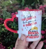 Minha Rainha (Vermelha) - Arte Avulsa Caneca